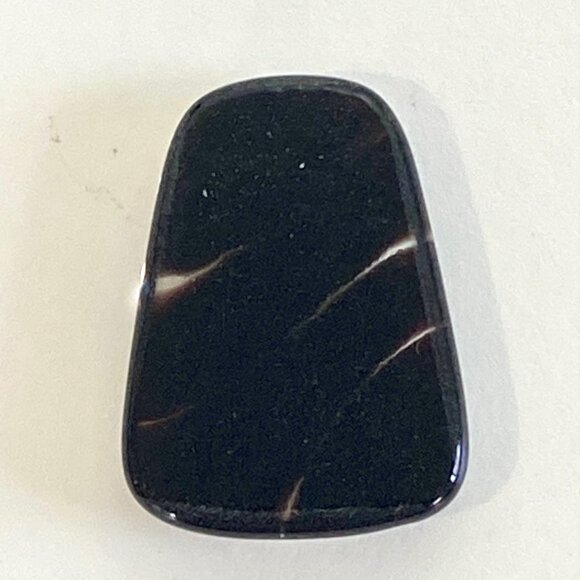 Handmade Dichroic Glass Cabochon for JEWELRY CREATIONS - Picture 3 of 5